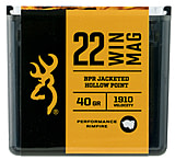 Image of Browning BPR .22 Winchester Magnum Rimfire 40 Grain Jacketed Hollow Point Rimfire Rifle Ammunition