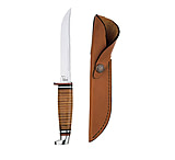 Image of Case 5in Hunter Fixed Blade Knife w/ Leather Sheath