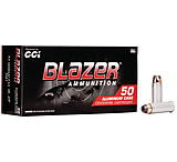 Image of CCI Ammunition Blazer Aluminum .44 Magnum 240 Grain Jacketed Hollow Point Centerfire Pistol Ammunition