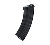 Cybergun / Spartan Military &amp; Law Enforcement Kalashnikov Licensed Hi-Cap Magazine for AK Series Airsoft AEG Rifle, 600rd, AK47-Style, Black, Small, 125003