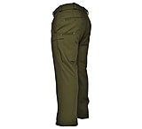 Image of Elbeco Prestige Wool-blend Od Green Hidden Cargo Pocket Pants