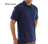 Image of ExOfficio ExO Dri Zip Cricket SS - Deep Lapis M