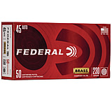 Image of Federal Premium .45 ACP 230 Grain Full Metal Jacket Brass Casing Centerfire Pistol Ammunition