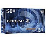 Image of Federal Premium Power-Shok .25-06 117 Grain Jacketed Soft Point Centerfire Rifle Ammunition