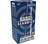 Image of Fiocchi Range Dynamics .22LR 40 Grain Lead Round Nose Brass Ammunition