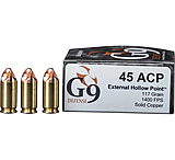 Image of G9 Defense .45 ACP 117 Grain Hollow Point Brass Cased Pistol Ammunition