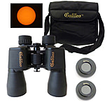 Image of Galileo 16x50mm Porro Prism Binoculars w/ Solar Filter Caps