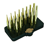 Image of Grace USA 20 Piece Brass Punch Set with Bench Block