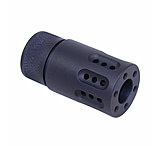 Image of Guntec USA AR-15 Mini Slip Over Barrel Shroud With Multi Port Muzzle Brake