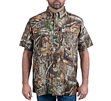 Image of Habit Hatcher Pass Camo Guide Short Sleeve Shirt - Mens