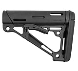 Image of Hogue AR-15/M16 OverMold Collapsible Buttstock for Mil-Spec Buffer Tubes