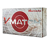 Hornady V-Match, 6.5mm Grendel, 100 Grain, Eld-Vt Centerfire, Rifle Ammo, 20 Rounds, 81521-20RD