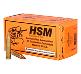 HSM Ammunition Varmint .204 Ruger 40 Grain Hornady V-MAX Brass Cased Centerfire Rifle Ammo, 50 Rounds, HSM-204R-6-N