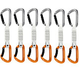 Mammut Sender Keylock 12 cm 6-Pack Quickdraws, Light Grey/Gold, 12 cm, 2040-02491-33272-74