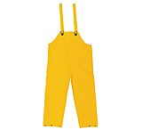 Image of MCR Safety Classic Series Waterproof Rain Pants, .35mm PVC/Poly, Bib Overall Style with Plain Front