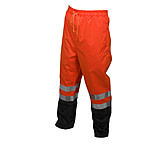 Image of MCR Safety Luminator Series Hi-Vis Waterproof and Rain Pants, Breathable Poly/PU Elastic Waist, ANSI 107 Class E Standard