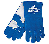 Image of MCR Safety Welda-Beast Leather Welding Work Gloves, Foam Lined Select Side Split Leather, Reinforced Wing Thumb