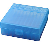 MTM 100 Round 44 Magnum/45 Long Colt Blue Pistol Ammo Box, P1004424