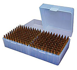 Image of MTM Ammo Box Small Rifle 200-rounds Flip Top Style Blue