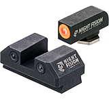 Image of Night Fision Taurus G3c Tritium Orange Ring Square Notch Night Sight Set