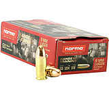 Image of Norma Range Training FMJ 9mm Luger 115 Grain Full Metal Jacket Brass Cased Centerfire Pistol Ammunition