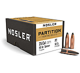 Image of Nosler 16318 Partition 25 Caliber .257 115 GR Spitzer 50 Box