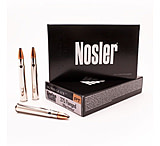 Image of Nosler .375 Flanged Nitro Express Solid 300 grain Nickle Plated Cased Rifle Ammunition