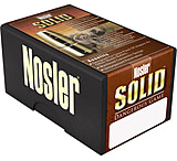 Image of Nosler .375 H&amp;H Magnum Solid 300 grain Nickle Plated Cased Rifle Ammunition