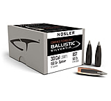 Image of Nosler 51150 Ballistic Silvertip 30 Caliber .308 150 GR Spitzer 50 Box