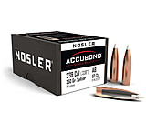 Image of Nosler 57287 AccuBond 338 Caliber .338 250 GR Spitzer Point 50 Box