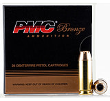 Image of PMC Ammunition Bronze 10mm Auto 170 Grain Jacketed Hollow Point Brass Cased Pistol Ammunition