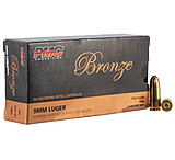 Image of PMC 9G Bronze 9mm Luger 124 Grain Full Metal Jacket Centerfire Pistol Ammunition