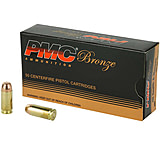 Image of PMC Bronze Ammunition .40 S&amp;W 165 Grain Full Metal Jacket Brass Casing Centerfire Pistol Ammunition