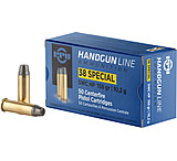 Image of PPU Handgun .38 Special 158 Grain Semi Wadcutter Hollow Point Brass Cased Pistol Ammunition