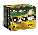 Image of Remington Golden Saber Black Belt 9 mm Luger 124gr BBJHP Handgun Cartridges - 20 Rounds