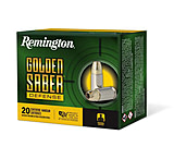 Image of Remington Golden Saber Defense 10mm Auto 180 Grain Brass-Jacketed Hollow Point Nickel Plated Brass Cased Centerfire Pistol Ammunition