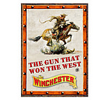 Image of River's Edge Winchester &quot;gun That Won The West&quot; Sign