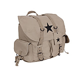 Image of Rothco Vintage Weekender Canvas Backpack with Star