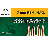 Image of Sellier &amp; Bellot 7mm Remindton Magnum 140 Grain Soft Point Rifle Ammunition