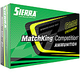 Image of Sierra MatchKing 6mm Creedmoor 107 Grain Hollow Point Boat Tail Brass Cased Centerfire Rifle Ammunition