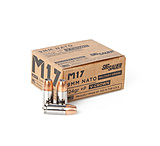 Image of SIG SAUER Elite V-Crown 9 mm +P 124 grain Jacketed Hollow Point Brass Cased Centerfire Pistol Ammunition