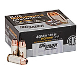 Image of SIG SAUER Elite V-Crown .40 S&amp;W 180gr. JHP Pistol Ammo