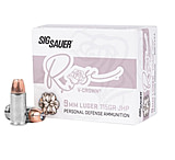 Image of SIG SAUER Rose 9mm Luger 115 Grain Jacketed Hollow Point Pistol Ammunition