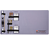 Image of TekMat 21-Piece Universal Handgun Cleaning Kit with Integrated TekMat Cleaning Mat, Grey, 12 x 24