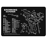 Image of Tekmat Armorers 11inx17in Browning Hi-power Bench Mats