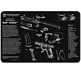 Image of TekMat Smith &amp; Wesson M&amp;P Shield Gun Cleaning Mat, Black, 11 x 17