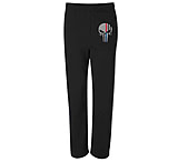 Image of Thin Blue Line Sweatpants - Dual Line, Skull