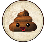 Image of Tin Signs Poo Emoji Sign