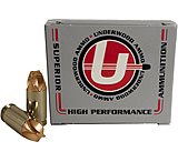 Underwood Ammo .380 ACP 68 Grain Xtreme Defender Solid Monolithic Nickel Plated Brass Cased Pistol Ammunition