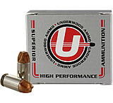 Image of Underwood Ammo .45 ACP 135 Grain Solid Monolithic Nickel Plated Brass Cased Pistol Ammunition